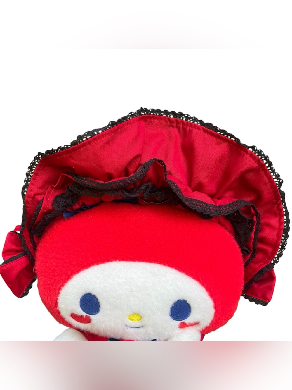 Bodyline EGL Gothic Lolita Jfashion Red & Black Beautiful Ribbon Bow Bonnet